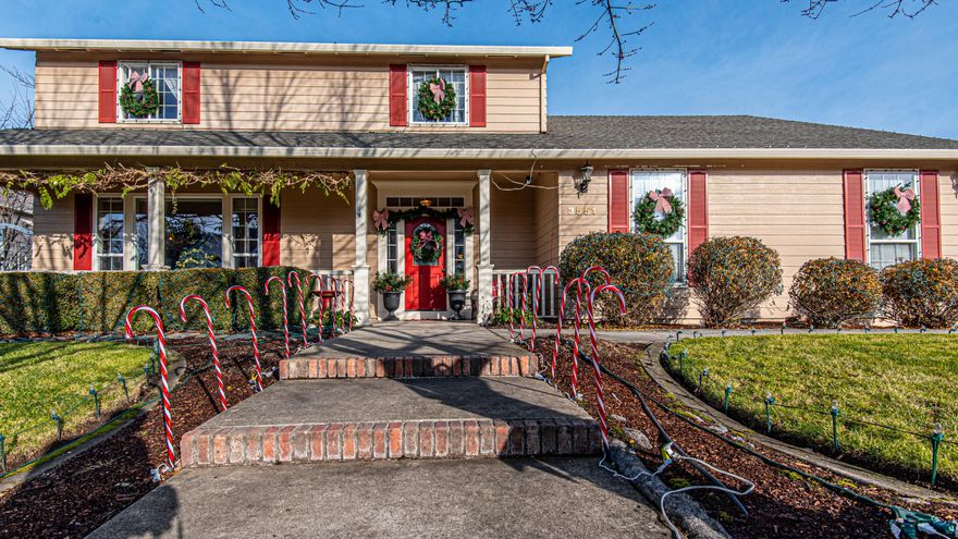 Rare Opportunity to acquire an exceptional home that truly reflects Pride of Ownership from the ORIGINAL OWNERS, on a highly sought after Cul-de-Sac street in East Medford.  From the over-sized media/game room to the inground pool with waterfall,  built-in slide and spa, you'll ENJOY being home...  For those quiet evenings, there are gas fireplaces in both the living and family rooms.  The centrally located kitchen easily serves the formal dining room and informal dining area, and has a large island for even more counter and storage space...  Spacious master suite overlooks the beautifully landscaped backyard and  even has a steam shower!  For those of us with toys, you'll enjoy the oversized garage with 18' door in addition to a large RV/boat/trailer storage area further back along the driveway...  I'd hate to see you miss this one - call your Broker now!