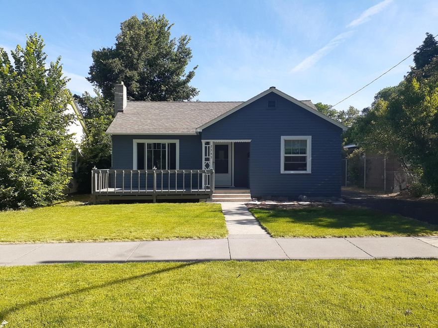 Well maintained home, across the street from park, home was re-plumbed, hot water heater, gas heat, vinyl window all done approximately 10 yrs ago. Stove and refrigerator included.  Alley access, freshly painted deck, exterior/interior painted last year, nice back yard small storage shed. Newer garage door/opener and rain gutters.