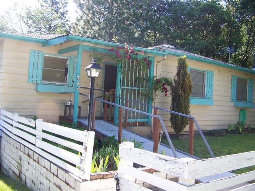 This is an amazing opportunity for you. 2 homes with their own address on a .30 lot. The City of Ashland has grandfathered in these homes. Both homes need work. 684 Beach: 3 bedrooms, 1 1/2 baths, 1314 sq ft with a 1 car garage plus huge amount of storage and a work shop in the full basement. 686 Beach: 1 bedroom, 1 bathroom with 520 sq ft and a carport. Total 1834 square footage. The possibilities are vast: fix up both homes, or tear one down and build a new home and fix up the other as a possible ADU, or tear them both down and build a wonderful new home on a very large lot. Use your imagination and create your dream property. Tenant in 686 Beach pays $600 a month.