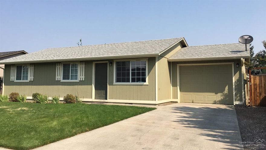 Remodeled home is ready to go! Freshly painted, new carpet, wood floors in all bedrooms; tiled kitchen and foyer, new vinyl tile in bathrooms; new roof in 2015. Fenced & Manicured Backyard has fruit bearing apple,pear and prune trees! Room for RV or toys at the side of driveway. Front and back sprinkler system. Covered patio/deck. Shed/shop with 220 V outlet; builtins with add'l side storage. Public Park a block away. Great family home!