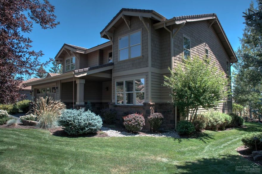 Seller just paid $792K in June and installed new carpet & fresh interior paint. But due to a new job, cannot move here after all - their loss is your gain! At only $230.74 per sqft, this is by FAR the lowest price per sqft of ANY home in Broken Top! This is a fantastic opportunity to own a home with a special setting, located on a private lane & backing to beautiful common area and the 5th green beyond. The large deck is recessed from the golf course, providing expansive views AND privacy. Craftsman home offers 4 bedrooms, incl 2 master suites ~ one on main level. Family room & casual dining area are open to kitchen, creating a ''great room'' that is ideal for entertaining. Kitchen has granite counters, an island, gas cook-top & SS appliances. Living room, dining room & the big loft provide other areas for entertaining & relaxing. Loft can serve as a rec or bonus room. Unique to the Fall Creek area, HOA fee covers ALL landscape maintenance (front & back) & snow removal in the driveway.