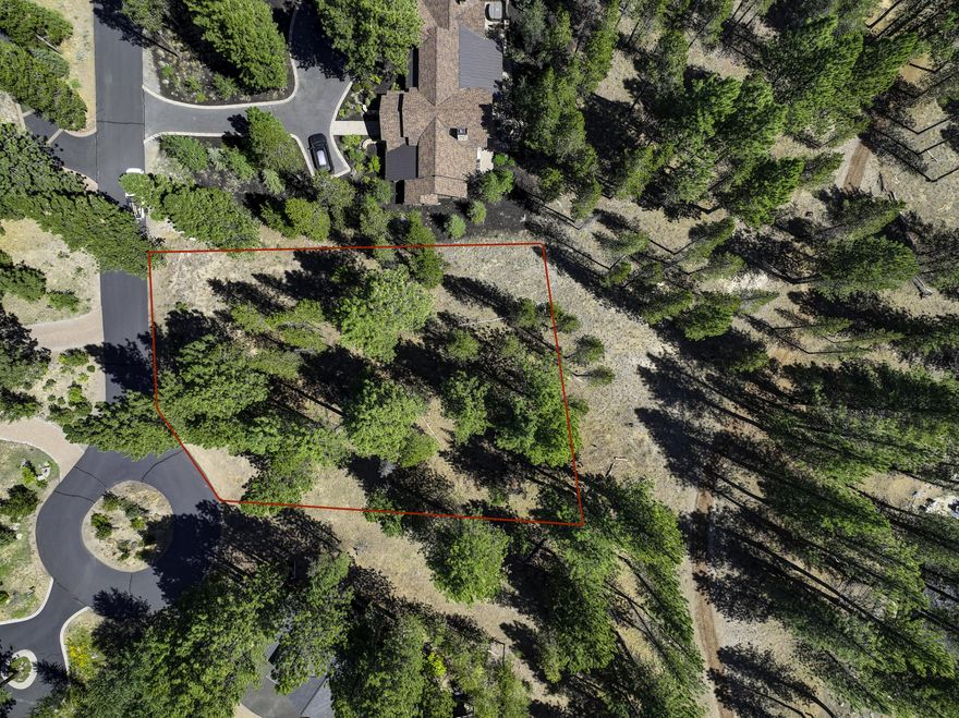 Motivated sellers looking for quick closing.  

25 minutes from Mt. Bachelor with the driest snow in Oregon. Plenty of places to cross-country ski.  Explore the Cascade Lakes  -Fishing, Hiking, Camping and Water Sports.
  Build your dream home in the ponderosa pines!  This is a must see lot.  
 The lot is .59 of acre. See plat showing over 130 frontage on this peaceful cul-de-sac.  Large green space behind this lot provides addition privacy.  Caldera Springs is a gated community.  Amenities include several man-made lakes, par-3  golf course course,  tennis and pickelball, fitness center, paved trails, playground, current pool with futrure pools coming along with a dog park.  Summer pizza parlor in the Lake House.     

  Short term rentals are allowed.  Close to Sunriver and across Century Drive from Crosswater golf course.  Caldera Springs is a year-round paradise.