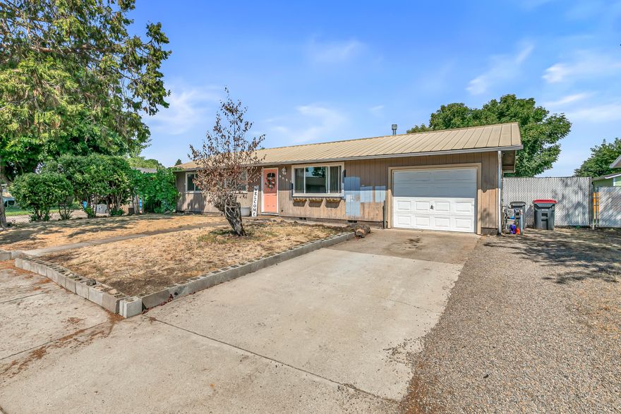 Charming 3 bed, 2 bath home tucked away on a quiet cul-de-sac. Inside offers a great layout with a nice kitchen featuring granite countertops, open living spaces, and a comfortable flow throughout. Gas fireplace, 2 car garage, & lots of parking. The backyard is beautiful and perfect for relaxing or entertaining. Seller is also providing new exterior paint prior to closing, making this move-in ready. This one is priced to sell immediately and is a true first-time homebuyer's dream. Don't miss the chance to tour it quickly!