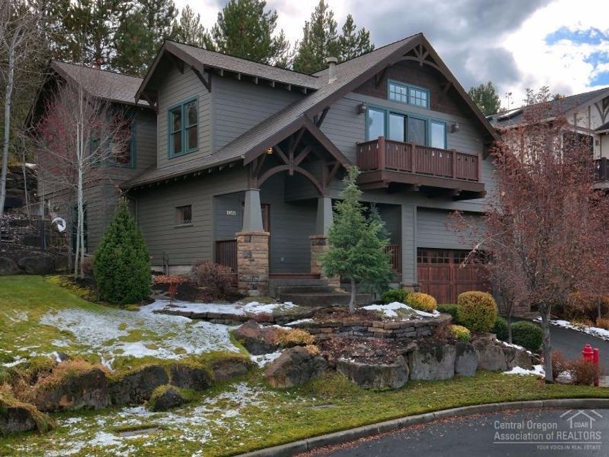 Price reduced! This lovely NW Craftsman Chalet has peekaboo mountain views from the Master and is loaded with fine finishes and quality upgrades! Open great room features vaulted ceilings, rich hardwoods and cozy gas fireplace. Kitchen has Viking cooktop, farm sink and custom cabinetry. Master has private sitting room, soaking tub, large walk in closet. Additional two bedrooms w/shared bath. Fourth bed/bath downstairs. 3 car garage w/workspace and lots of storage! Close to skiing, hiking, town.