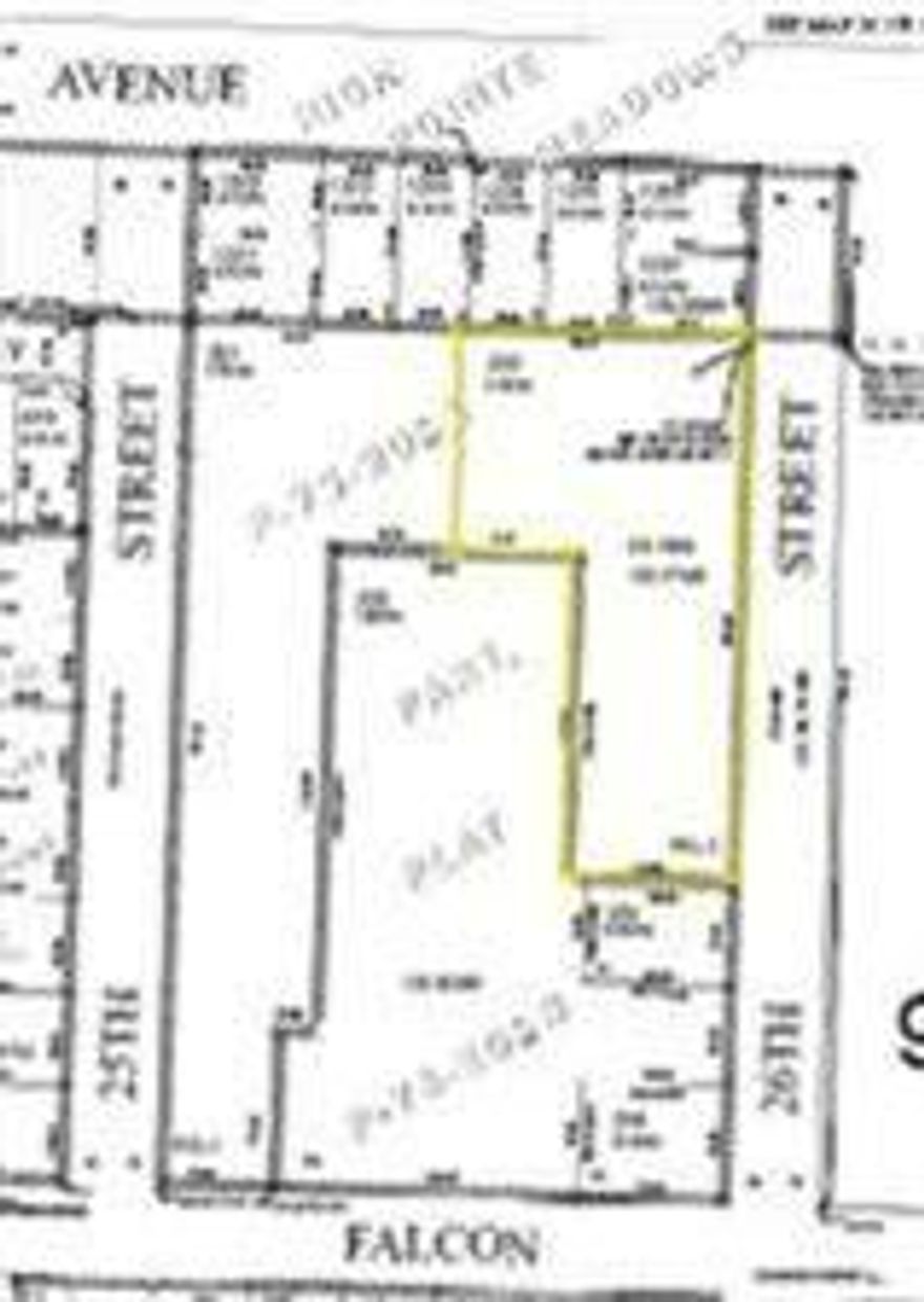Potential Owner Carry. This property has lots of potential. Options are to partition into three large lots, develop into 8 lots, or fix it up and live on over an acre of flat land. Property Sold-As-Is/Where-Is. House has a solid foundation and newer roof but it needs more than TLC to become livable. Has debris that has to be removed at Buyer's expense. Buyer to do own due diligence.