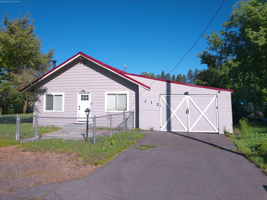 Come see this beautiful ranch style home with a newer wood stove. Newly upgraded electricals and plumbing. Newer dual pane windows and tile floors throughout. Covered attached extra large carport with ample space for multiple cars, boat, etc. Spacious backyard with storage units. Property sits on two lots. Attached shed great for a work room/ gym/convenient wood storage for winter time. Minutes to the stores, post office, restaurant, Chiloquin Open door clinic, Chiloquin community center, gym, the hardware store and more.