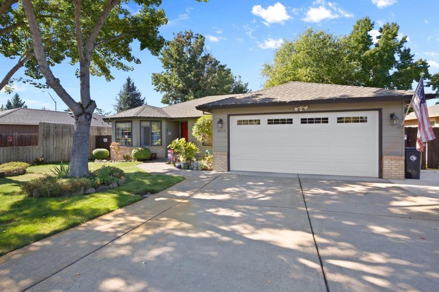 Beautifully crafted home nestled in a quiet cul-de-sac. This inviting residence features large windows that fill the space with natural light and a charming breakfast bar perfect for casual dining. The home offers easily accessible showers and a comfortable primary suite with a spacious walk-in closet and private bathroom. Enjoy a sliding door from the dining area that opens to a covered back deck overlooking a beautifully landscaped backyard oasis. The large, fully fenced yard provides excellent privacy and a serene retreat. Also, RV parking for convenience!  Don't miss this opportunity!