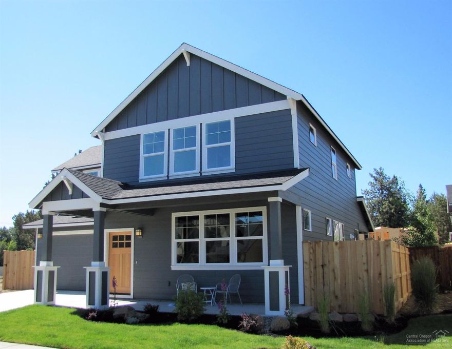 This new construction by Woodhill Homes accommodates a kitchen/dining area, master bed/bath, utility room, powder & great room w/ custom built-ins on the main level. 2-bedrooms, hall bath, office & 4th bedroom/bonus room at the top of the stairs. Kitchen features slab countertops w/ full tile backsplash. Full bathrooms have tile counters & backsplashes, master has 2 sinks, shower & walk-in closet. Covered front entry & back patio for additional outdoor living space. Includes full landscape, fence, blinds.