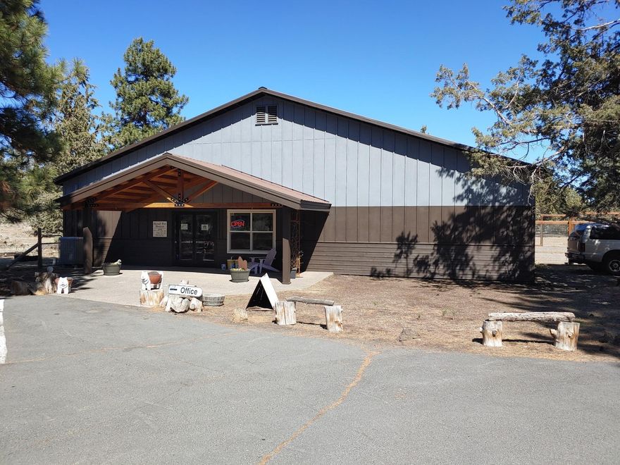 This 10 acre parcel is located in the proposed Southeast Area Special Planned District. The current advisory committee timeline projects inclusion in to the City of Bend in 2020. The proposal provides for Mixed Employment (ME) zoning which permits multiple commercial and residential development opportunities. The sale includes The Bend Pet Resort, a successful and profitable business, which provides immediate cash flow to the Buyer. The property has four industrial outbuildings totaling over 11,000 square feet and a single family residential property with 1452 SF of space. The adjacent 28.1 acres of bare land is for sale under a separate listing and will also be part of the City of Bend growth plan. It is available for an expanded development project.