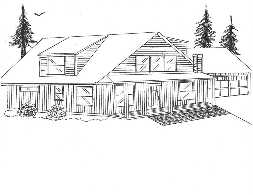 Soon to be built home in desirable Pine Meadow Village neighborhood. Home will have many high-end finishes including: hard textured drywall, slab countertops in all areas, wood flooring in main living area, tile walk-in shower in master, stainless appliances, tile floors in bath/utility, custom knotty alder/soft close cabinets. Possible second level mountain views. Covered back deck/patio backs up to common area/green-space and waterway. Buy early and help pick out exterior/interior colors and finishes.