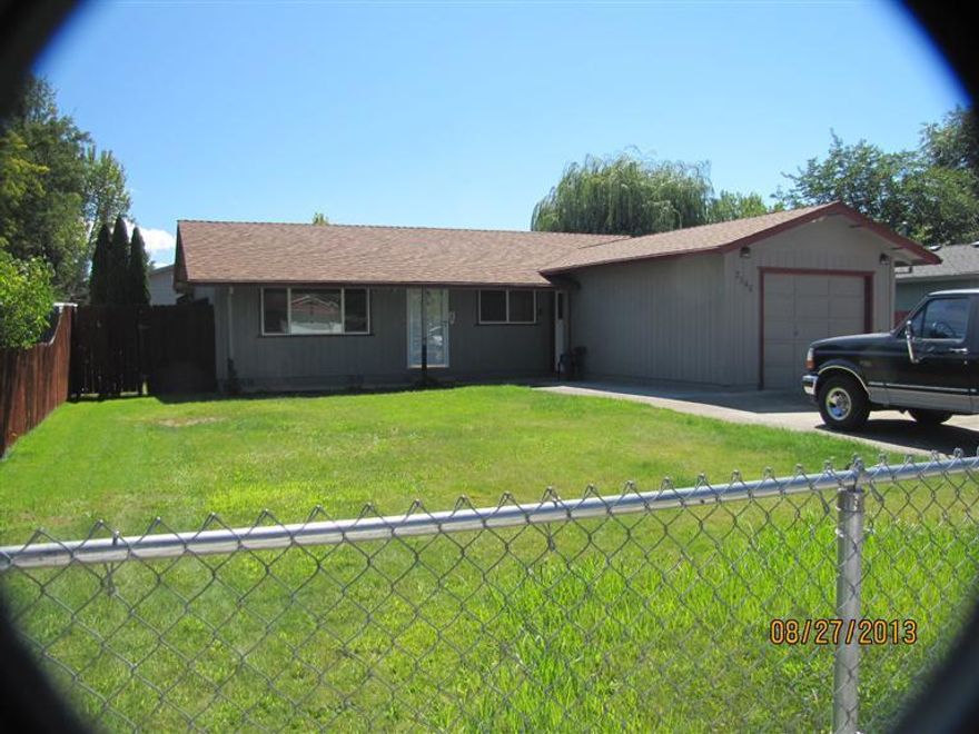 Great home like new condition....newer carpet..paint inside and out..new deck with cover.. New concrete..for RV parking...mostly fenced.(new fence) washer/dryer hookup inside..pantry.. great floor plan..very private back yard... nice shed...with additional storage..one car garage with garage door opener All nice neat and tidy turn key make offer