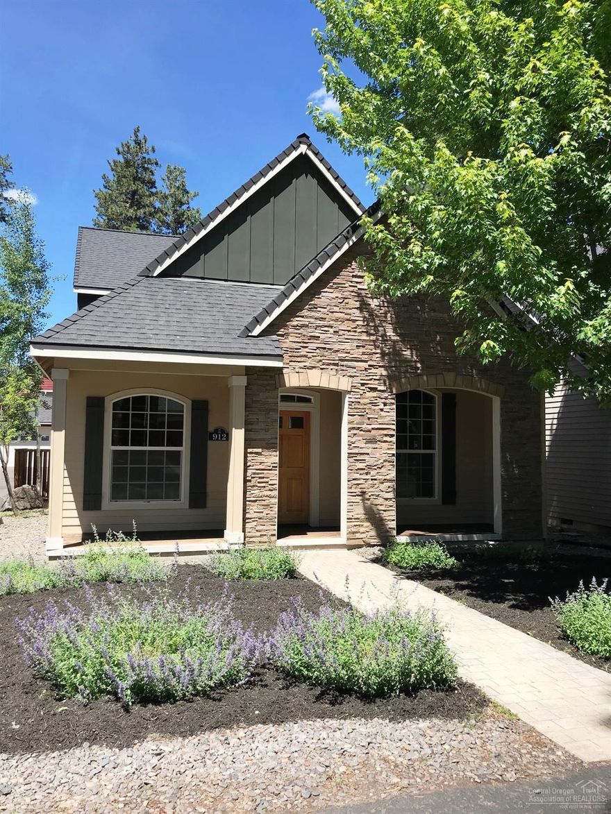 Charming home in Timber Creek subdivision. Access to Whychus Creek and close to downtown Sisters. Wood custom cabinets throughout, hardwood floors, granite countertops in kitchen and master bath, master suite on the main floor also an extra 1/2 bath. Vaulted ceilings with skylights, propane stove in kitchen, slate faced propane fireplace in living room. Custom railings on stairs. Upstairs has 2 bedrooms, bathroom with two sinks, tub/shower and utility closet. Newly painted exterior, central vac, double car garage and easy to maintain landscaping are more wonderful features. Enjoy the beautiful town of Sisters with great schools and so many wonderful outdoor activities. One Year Home Owners Warranty included. A darling custom home in a very special community.