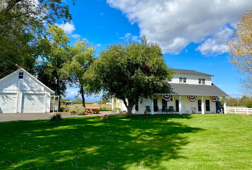 Welcome to your own piece of paradise with amazing sunsets and sunrises right out your front door. Enjoy the privacy of this almost 5 acre property with beautiful Cascade Mountain views! This 2272 sq. ft. home features an amazing great room floor plan with a kitchen designed for entertaining! Master bedroom on main level with an amazing clawfoot tub. On the second floor you will find the 3 additional bedrooms and a spacious loft area with built-in desk. If you are looking for a place to store all your toys look no further than this amazing 42x60 shop with 14 foot doors and a bunk house. The old growth trees throughout this property will leave you feeling like you have stumbled upon your own private and peaceful oasis in the middle of all that Central Oregon has to offer!