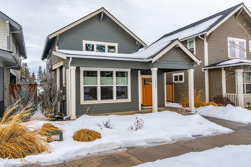 Well taken care of home located in the quaint neighborhood of Saddlestone, only minutes to downtown Sisters. Built in 2019, this home features 2049 sqft. 3 bedrooms, 2.5 baths, plus a loft. Open living area on main floor boasts tall ceilings and a gas fireplace. Beautiful kitchen with island and quartz countertops, subway tile backsplash, top of the line Fisher & Paykel Stainless steel appliances,  pantry and a dining area. Primary bedroom on main; primary bath features double vanity, quartz counters tile shower and walk in closet. Large upstairs loft for extra living space, plus 2 bedrooms with 1 full bath.The laundry room is located off of the 2-car garage. Easy to care for, front yard xeriscape landscapes. Enjoy the quiet neighborhood with walking trails, a park and playground. Stop by the local neighborhood farm stand to get fresh produce in the summer time.