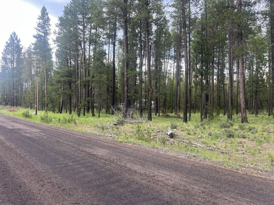 1.04 ACRE LOT LOCATED IN CENTRAL OREGON JUST MINUTES FROM SUNRIVER, MT BACHELOR, AND THE HIGH CASCADE LAKES. THIS LEVEL LOT HAS AMTURE PINE TREES AND THE BIG DESCHUTES RIVER IS JUST MINUTES AWAY. COME SEE WHAT CENTRAL OREGON HAS TO OFFER.