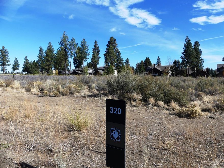This is a flat and sunny lot located in the Crescent neighborhood at Tetherow. Backs to a Tetherow common area parcel and the Broken Top community. Homesite will accommodate a variety of home styles and shapes and should make for an easy build. Membership not included. A phenomenal value for a custom homesite in Bend's leading resort community.
