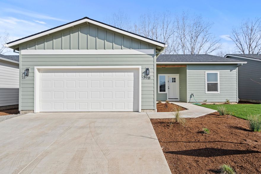 Beautiful new home in Arbor Estates built by Olaf & Company, LLC. High quality and highly efficient home EPS score of 56, giving you cost savings on energy bills. Three bedrooms two baths with a two car garage. Spa like primary bathroom with large walk in closet. Laundry/Mudroom with entry from the garage. Granite countertops and modern finishes throughout with nine foot ceilings make this a must see home. Two other homes also available. Broker is the builder/owner and has a financial stake in the sale of this unit. Interior photos are for illustrative purposes only.