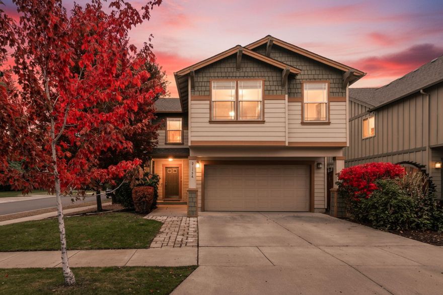 Beautifully maintained two-story home in a prime SE Bend location near Gardenside Park & Reed South! Open great room floorplan is perfect for entertaining, w/cozy gas burning fireplace, an abundance of natural light, & a well sized dining space. Kitchen ftrs central island, plenty of counter space, & an abundance of cabinetry for storage. Spacious primary bedroom w/shower tub combo, dual vanities & walk-in closet. An upper bonus area connects all 3 bedrooms & second bath plus a large flex / family room that provides addtnl living space for relaxation, play or even a 4th bedroom. Laundry room, fully fenced backyard w/sprinklers & covered front/rear patios. Enjoy the convenience of being just minutes from Pilot Butte State Park, Alpenglow Park, Larkspur Community Center, and more! Whether you're hiking, biking, or enjoying community amenities, this location has it all. Don't miss this opportunity to own a beautiful craftsman home in one of Bend's most desirable neighborhoods!