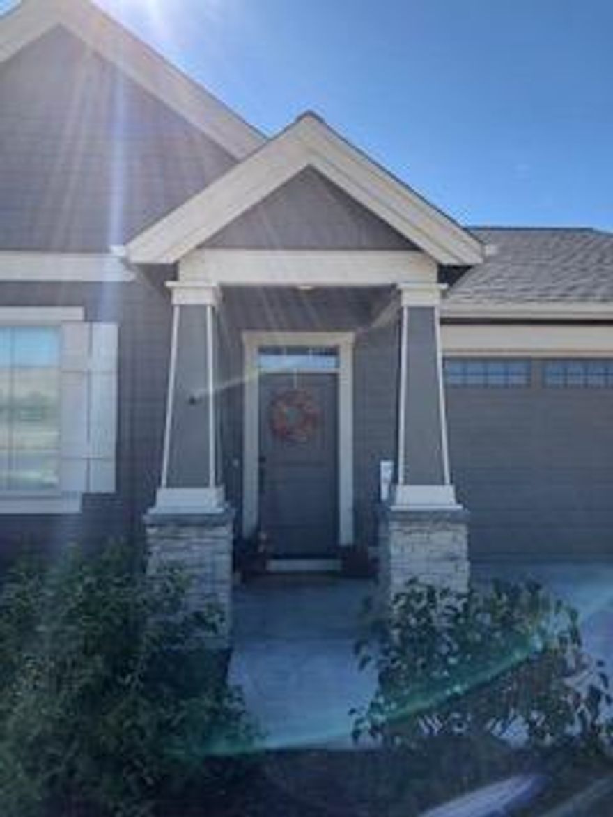 This Pahlisch built home is ready for a new occupant! Open concept floor plan. Granite counter tops, quality wood laminate flooring and an extra wide entry way. The cute and well manicured back yard with a patio is ready for outdoor gatherings. Nice sized bedrooms, master bedroom has a walk-in closet and a linen closet. Double car garage with extra storage space.