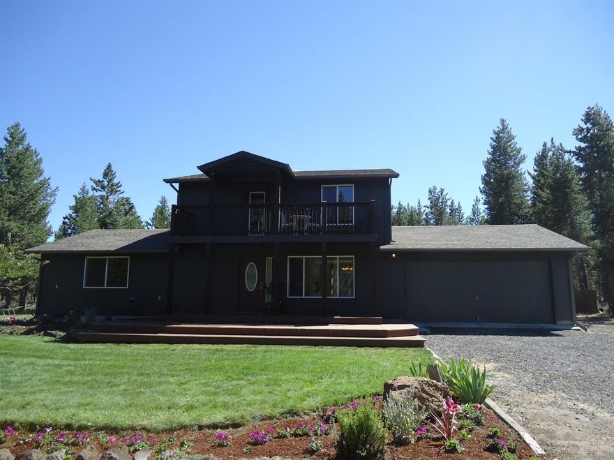 WOW! this home has it all. Very quiet neighborhood, close to town, located in a great area. Room to roam on this 2.5 Acres, nice trees and landscaping. 4 BRM 3 Bath home with bonus room and nice separation. Upstairs deck, Large master with deck and Jacuzzi tub. new paint, wood flooring, complete kitchen, Granite counters, stainless appliances, LED lighting, back deck features covered Pergola, there is a large fire pit for warm nights, Rustic garden shed, and more, Move in ready remodel from top to bottom!!