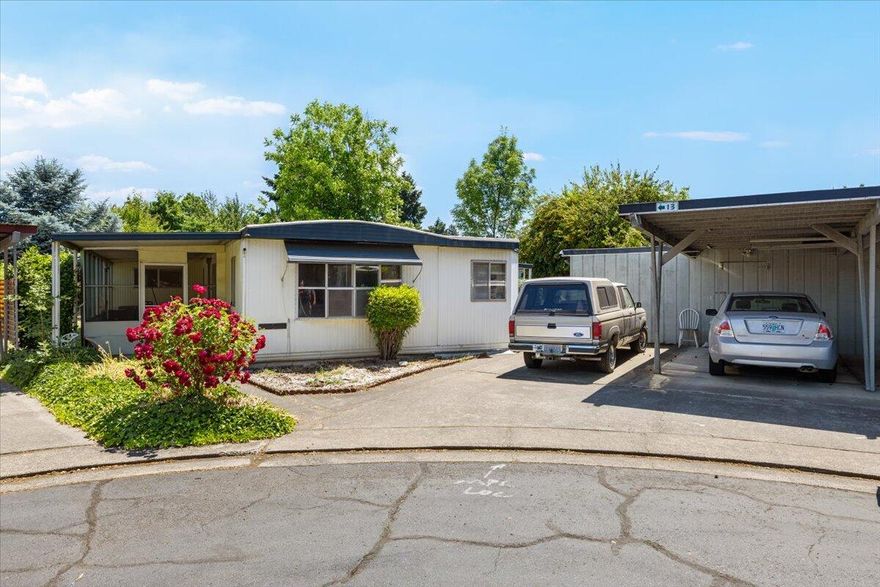 This 3 bed, 2 bath home sits in a friendly 55+ community and is full of charm and practicality. Inside, you'll find a bright, open living area, a kitchen with tons of cabinet space, and a cozy dining nook perfect for morning coffee or dinner with friends.
The park features a community clubhouse, fun monthly events, and even a car wash and vacuum station for residents. Space rent is $675 and includes garbage—water and sewer are billed separately. Ready to check it out? Let's get your tour scheduled!