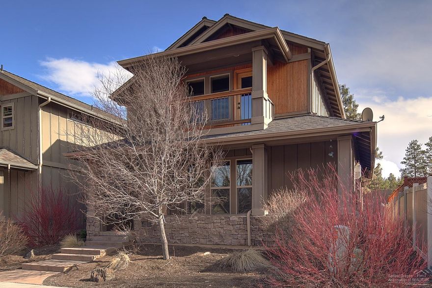 Conveniently located minutes from the Old Mill or parkway & ready to go! Enjoy an open concept w/quality finishes from the moment you walk in. Stamped concrete entry to a cozy covered front porch. Slate entry, Cherry hardwood floors, Granite counters & a slate surround gas fireplace in the spacious living area. Large bedrooms w/ ample storage, upstairs laundry, huge Master Suite w/2 walk in closets & fantastic covered deck! Oversized garage w/alley access, irrigation system, A/C ready. Must See!