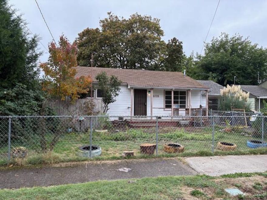 Opportunity awaits! This home is conveniently located close to town and other amenities, it's a 2 bedroom 1 bathroom home with a spectacular backyard that just needs someone to make it amazing. There is a lot of potential here and its offered at a very competitive price.