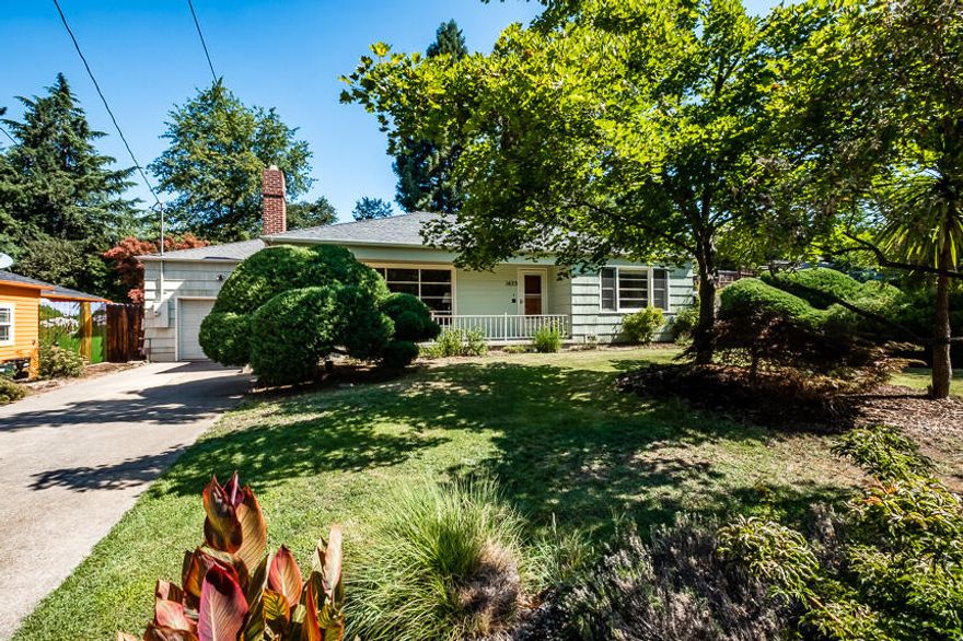 Beautiful East Medford home on a large corner lot. This home offers 3 bed/ 2 baths & 1929 sqft. Large picture windows in the living area with a ton of natural light & lovely wood burning fireplace. There is an office area just off of the spacious master bedroom that allows access to the back yard. Beautiful mature landscaping and a great backyard for kids, pets & entertaining. This home will not last long!