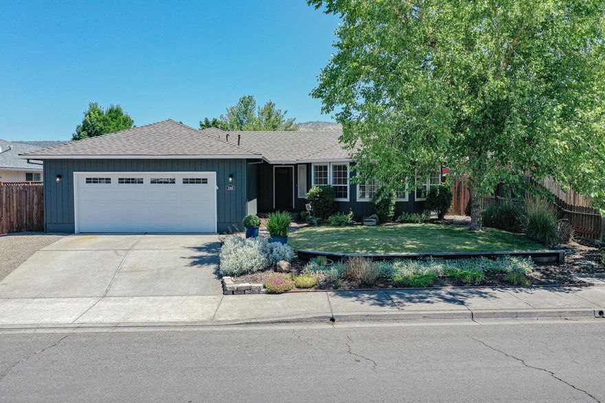 If you are looking for a move-in ready East Medford home, look no further! This home is amazing inside and out...from the beautifully maintained landscaping with room for a pool or to play corn hole, to the tasteful updates throughout. This 3 bedroom, 2 bath comes with a fully updated kitchen with leather stamped granite countertops, stainless steel appliances, beautiful white cabinetry, new hardware and fixtures, new outside paint, outside shed and more. The rest of the home features 3 large bedrooms, skylight, laminate flooring, a walk-in closet and so much more! This property is ready to go in a great neighborhood close to all the amenities you can think of!