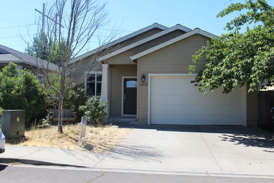 Want an open floor plan?  Than this is home is worth looking at!  Living room & dining room area are open for spacious main living.  Nice sized primary bedroom separate from other two bedrooms.  Primary offers nice sized bathroom with a walk-in closet with an additional linen closet.   Two bedrooms, second bathroom, additional hall closets, and large laundry room all included in this 1430 sqft home.  Roomy kitchen with pantry closet,  all kitchen appliances included, granite counters and newer water heater installed.  Two car garage with plenty of space for additional storage.   Home is being sold-as.