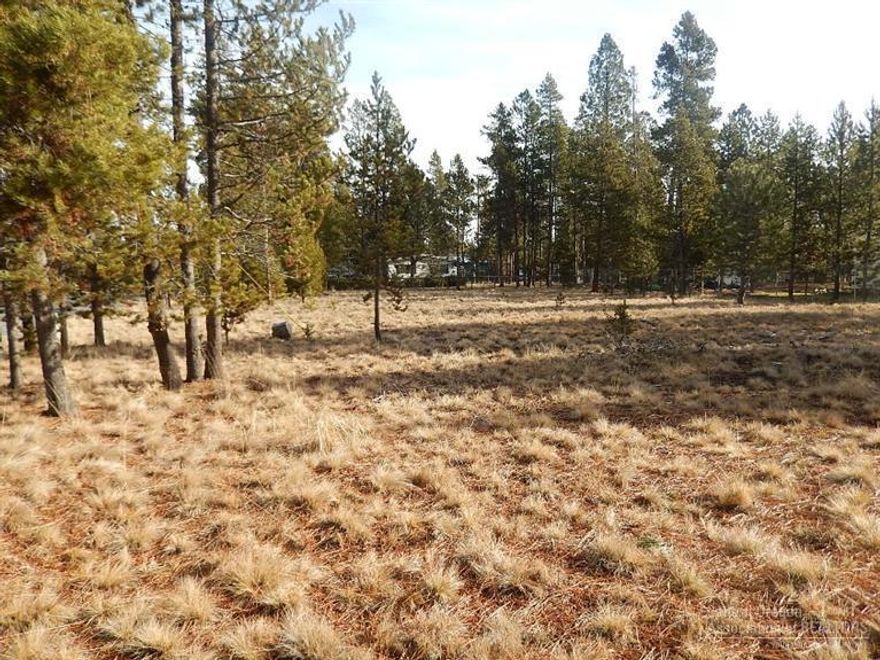 Buildable lot across the street from the Big Deschutes River. This is a .47 acre lot with community utility and water available at the lot line. Paved roads, community boat ramp and several deeded accesses onto the Big Deschutes River. 40 acres of National Forest on the river within the subdivision for you to access.