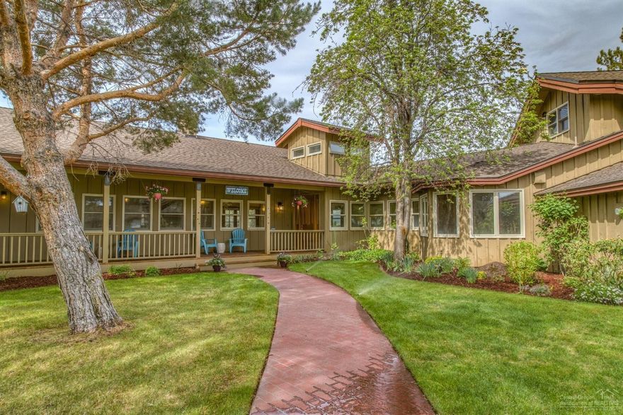 Cascade mountain views are enjoyed from this 18+ acre Equestrian Estate nestled in a park like setting. Updated 4601 sqft home with hardwood, tile & granite, eat-in country kitchen, formal dining room, formal living room w/built-ins & fireplace, billiards room w/ wet bar and fireplace. Master suite on the main w/fireplace. Wrap around deck overlooking the pond full of fish & wildlife. 6 stall barn w/tack & feed rooms, outdoor arena, round pen, barn, shop, fence X fence. Separate caretakers home. Must See