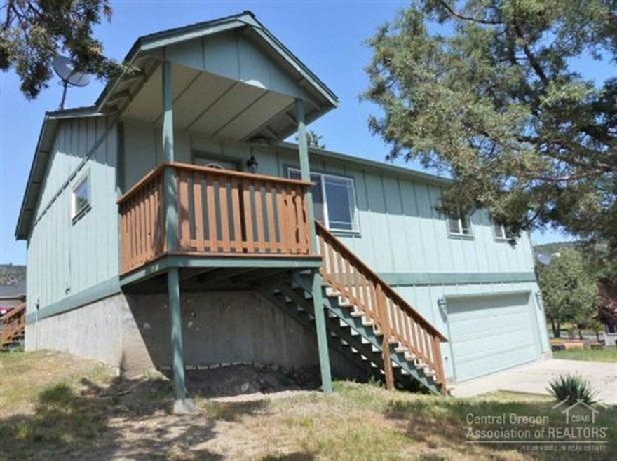 Price Reduced! HUD Home in Prineville located in Ochoco West. Home features an open and bright main living space, and kitchen with amble storage. All bedrooms and main living space are at second story level. Bottom level includes the laundry room with half bath, shop/bonus room, and abundant under home storage. Available beginning 10/7/15.