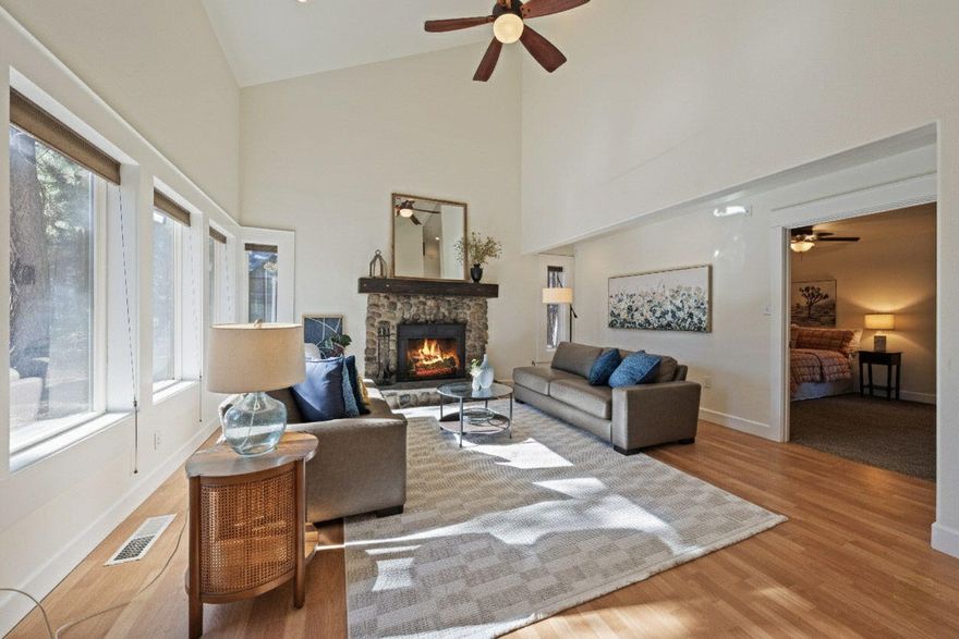 NEW PRICE $649,000 - $337 per square foot! 1-Year Home Warranty included at closing. 1,922 SF, 3-bed, 3.5-bath home on a 0.48-acre lot with a fenced backyard, hot tub, fire pit, and more! Prime Location across the street from the community pool, pickleball, and tennis courts in Tollgate, Sisters, Oregon. Short Term Rental Approved Community: Ideal full-time home, vacation getaway, or rental investment. New septic system, new carpet, and fresh interior paint. Metal roof! Flat $75 monthly water fee. Wood-burning fireplace. 2-car attached garage with EVSE electric car charger. Main level primary suite plus great room, dining area, kitchen with an island, breakfast bar, and pantry, laundry room, and a half bath. Upstairs are two spacious bedrooms, two bathrooms, and a flexible bonus room for a family room, home office, playroom, or 4th sleeping area. Tollgate access to National Forest trails for endless Central Oregon fun. Minutes from charming downtown Sisters, Oregon, schools, and more!