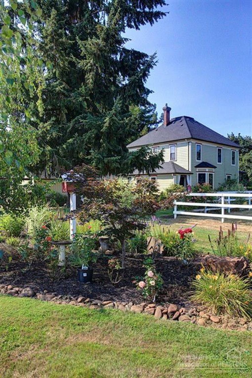 Endless potential with this one of a kind estate! On the famed Barlow Trail, towering views of Mt. Hood and old growth timber surround you from all directions. Residence is historic Italianate brought current featuring hardwood milled from the property, parlor, and deluxe master suite. Grounds are impeccably manicured featuring lush gardens, grand prix field, groomed trails and state of the art training facility. Gated, property could serve as bed/breakfast, wedding venue, or other farming opportunities.