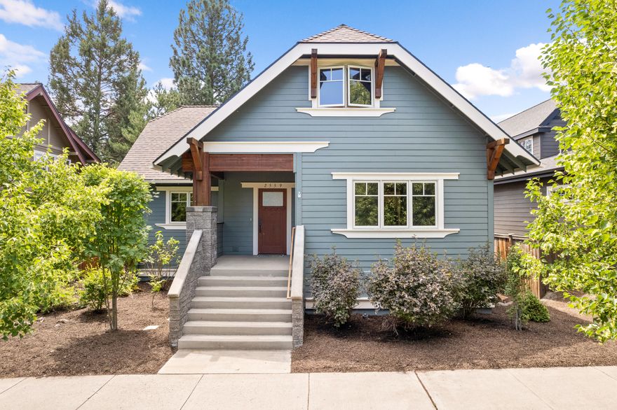 Welcome Home to Northwest Crossing, Bend's most desirable neighborhood! This beautiful home is an entertainer's dream, featuring nearly 4,000 square feet of living space including a rare 1200 square foot daylight basement! The spacious basement includes a workout room with exercise equipment, a bar area and bedroom all with an entrance to the garage. This home features four large bedrooms plus a bonus room or office with three and a half bathrooms. New roof as well as freshly painted exterior and interior welcomes you into the great room where you will
relax and enjoy the lovely grand updated stone fireplace. The gourmet kitchen offers the ideal space for savory meals with newer stainless steel appliances. Unforgettable outdoor living space awaits with a deck, fully fenced backyard, patio space and a generous yard, perfect for entertaining.