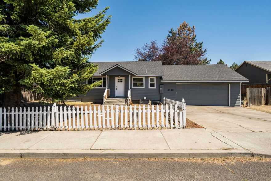 Situated on over a quarter-acre private lot on the east side of town, this 4-bedroom home awaits your personal touch. The open kitchen flows into a spacious family room, complemented by a generous primary suite with backyard access. A wrap-around back deck enhances outdoor living, while a shed provides additional storage in the backyard. Features include a basement for extra storage and RV/trailer parking on the side of the house. Great opportunity for an investor and/or homeowner to create some equity.