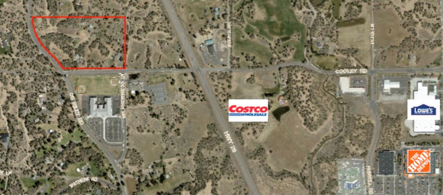 Prime opportunity for commercial development in Bend's newest Urban Growth Boundary area. This 14.61 acre, zoned CG in the latest Comprehensive Plan. The parcel is conveniently just off the parkway/OB Riley Road and complete with a 3 bed/2 ba 1561 sqft home, a 1440 sqft 3 bed/1 ba manufactured home, and several other outbuildings. Tenants are month to month and rent is $875 and $950. Come develop the next area located near the forthcoming Costco.