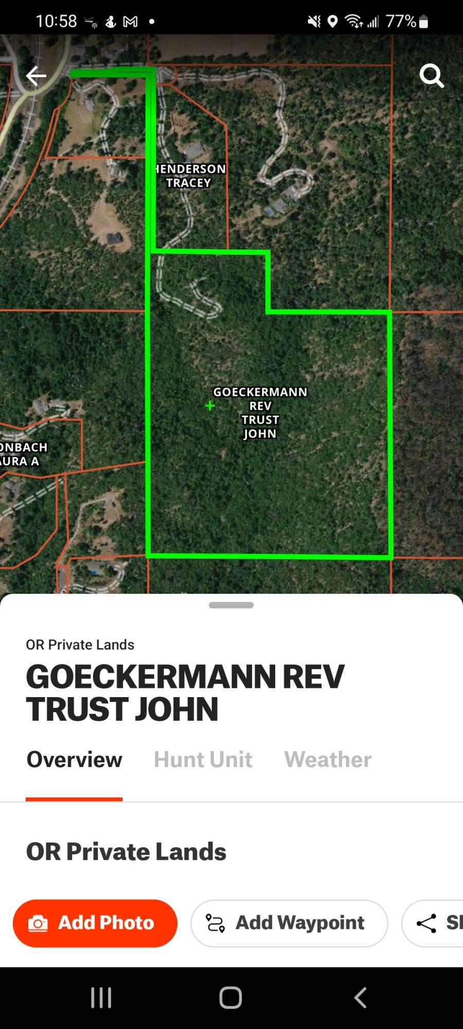 Hugo Estates Unrecored Subdivision - Land