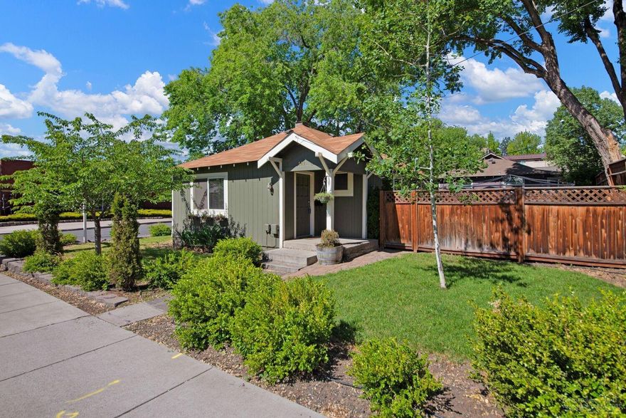 Location, location! Discover Bend's most hip and upcoming neighborhood, The Mill Quarter. Explore the possibility of adding an additional dwelling unit for an alternative income stream or provide separate space for friends and family to enjoy all that Bend has to offer. Rarely available large corner lot. Lovely single level home in move-in condition. Walking distance to Market of Choice, Jackson's Corner, The Box Factory, Downtown Bend and the river!