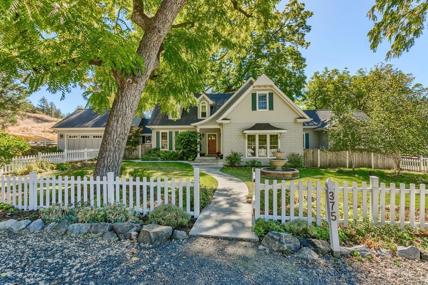 This spectacular Applegate riverfront estate is one of the premiere properties in southern Oregon. This gorgeous custom home has majestic mountain views, beautiful lavender fields, a spectacular barn, as well as your own private beach and only 15 minutes from Jacksonville. Inside the home you'll enjoy the impressive entry, elegant formal dining, theater w/surround sound, gourmet kitchen, as well as 2 master suites, luxurious master bath w/split vanities, huge walk-in closet and walk-in tiled shower. As a bonus the Lavender Fields have fully established plants , and if you like there's a permitted farm stand/store located inside a 3000sf, concrete floored barn w/huge doors for all your toys, RV's, equipment along w/220 Electric. There's also three large Powder Mountain stalls complete w/automatic watering system. It's all here for you... unparalleled beauty, serenity, peaceful river views... and the lifestyle you've been waiting for!