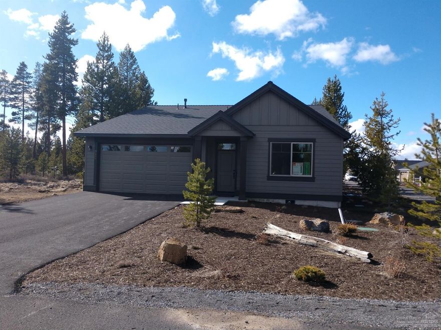 This newly completed home plan, The Chapman, has been very popular in other Pahlisch Homes communities, come take a look! Single level with fantastic features, such as 11 ft. high Great Room ceiling with coffer, a covered patio off the Dining Area, Quartz counters throughout, and a small pocket den so that all bedrooms can be used for their purpose! Lovely quartz counters & white shaker style cabinets through-out, with Luxury Vinyl Plank flooring for easy maintenance! Xeriscape front yard with drip system and Global Smart-Home Products. Another coffered ceiling in the Master suite, two sink vanity, water closet & huge walk-in closet! East facing driveway for easy snow melt! Chapman 2-G-1853-1(GL)