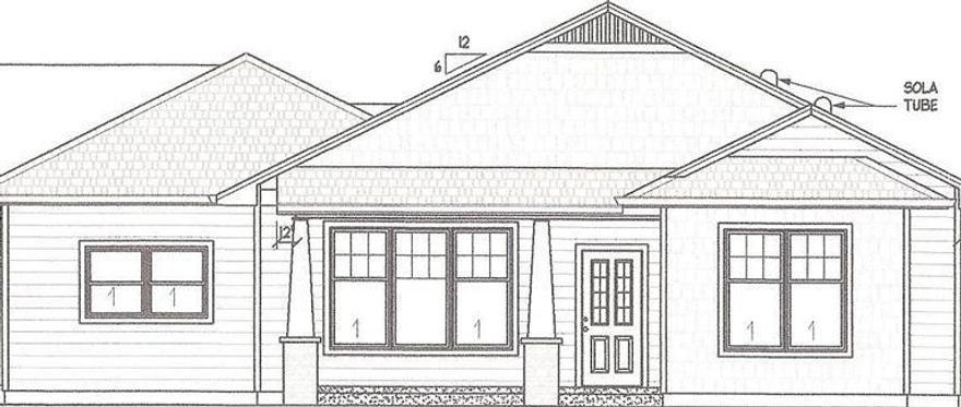 Exciting new home brought to you by WL Moore Construction and Age Friendly Innovation Associates. A beautiful single level home, with an open and spacious floor plan, that is accessible and adaptable! Home is being built to AARP lifelong certification guidelines. Charming front porch with stone posts for terrific curb appeal. Vaulted Living Room w/ceiling fan. Gorgeous hardwood thru-out living areas! Large dining area w/alcove for hutch. Island kitchen w/breakfast bar, under cabinet lighting, pantry cabinet, pan drawers, and French door to rear covered patio. 12' x 10'6 Utility room with built-in desk, hampers, and owners coat closet - perfect room for hobbies! Split bedroom plan. Master Bedroom with french door to rear covered patio, walk-in closet, dual vanities, linen cabinet, and solatube. Garage is finished. Home will be built to Earth Advantage Platinum Certification standards. Complete landscaping and fencing included.