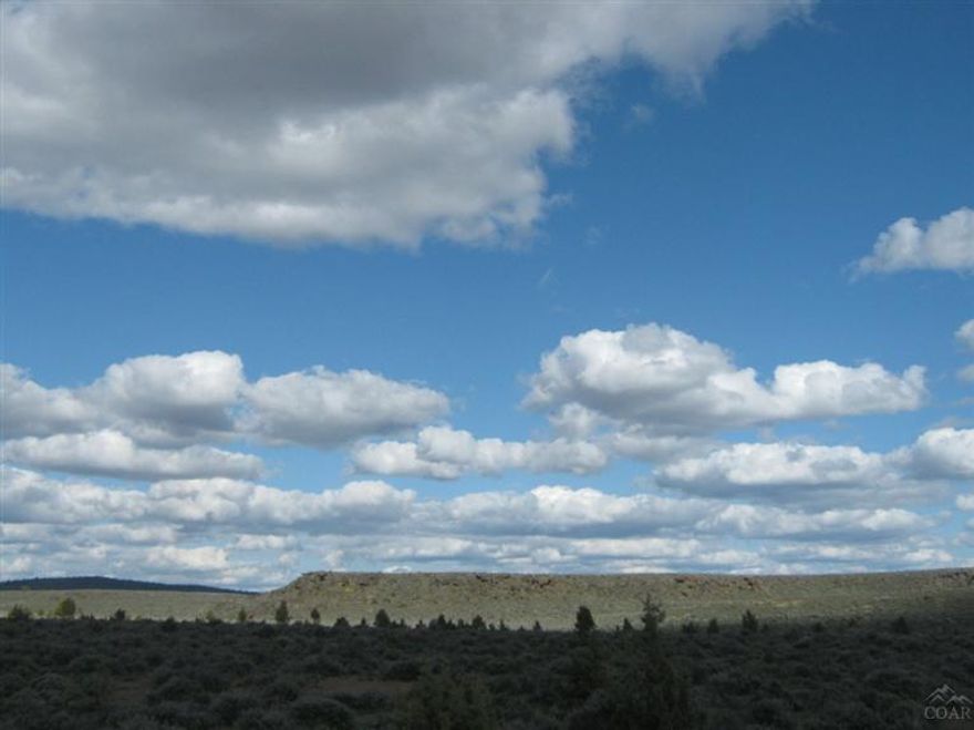 Breathtaking 360 degree view of foothills and prime range land from the high spot on 159.08 acres. This is mostly flat property with a dry creek bed and picturesque large rock on the hillside. Truly a rock hounding paradise, including petrified wood, jasper, obsidian and crystal geode pieces to name a few. Enjoy the night lights from the town of Brothers. Good cell service. This property is off grid.