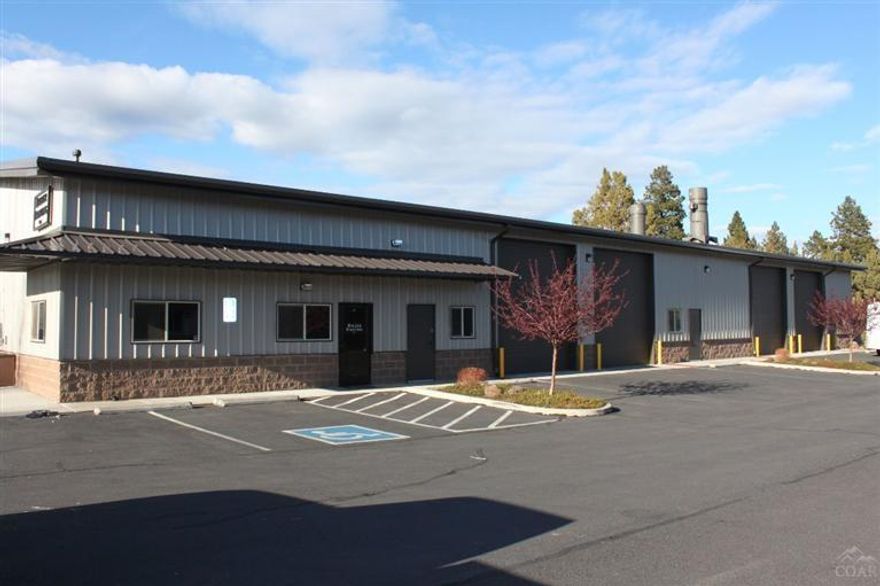 This site has one 10,800 SF building built in 2005 and one 3,400 SF addition built in 2008. Included is a kitchen, conference area and two offices. The building is heated & the office space has full HVAC. Fully sprinkled building & has an on site air compressor. There is 1 heated dock high loading dock, two 10' & six 14' roll up doors w/multiple drive-through bays. There is III Phase 480 600 Amp electrical service. The building has 3 OSHA compliant interior paint booths which may be sold separately.