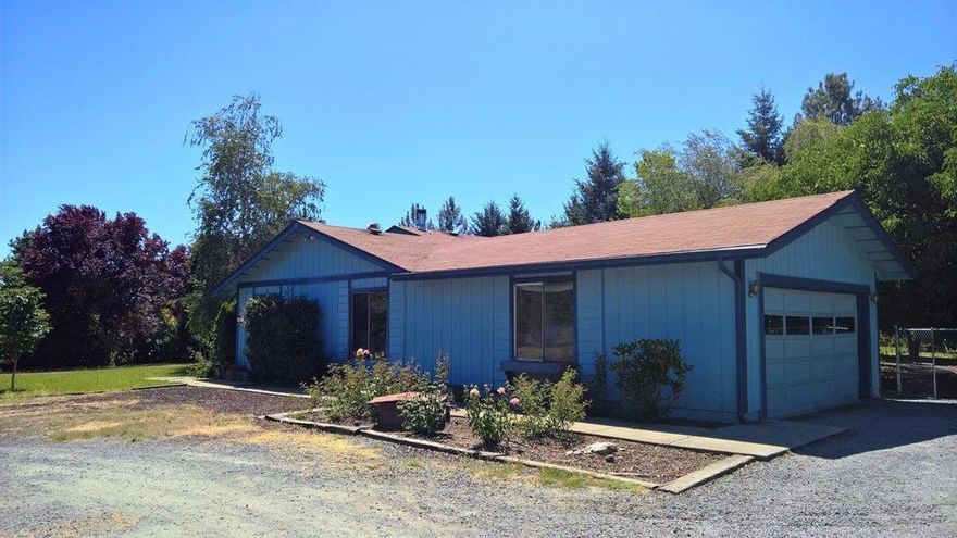 Motivated Sellers - Make an Offer. Large five bedroom, two bath, 2600 square foot home. Sitting on 1.35 acres with lots of room for gardens and lawn. The house sits back from the road and the back yard is fenced. Enjoy quiet privacy.