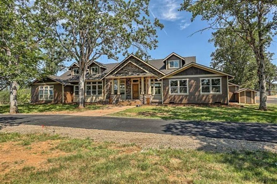 This 45 acre estate redefines the term...lifestyle... Watching the virtual media is a must! Absolutely beautiful acreage, plus large ponds, high producing well, majestic and modern estate home all create a one-of-a-kind property. Purchased in 2013, the existing square footage of this home was either gutted or torn to the ground. In its place arose an entirely new & executive 3200 sq. ft. estate finaled in April 2015, w/17 foot ceilings and elegant surprises at every turn. The large multiple yr round pond setting combined with a new 100+ well make this property a year round Jewell. The Estate home features elegant surprises & pristine views at every turn. The park-like grounds include extensive water rights, good fishin' and a pristine setting unmatched in Southern Oregon. The 40+ acres across street is also available and has a new 80 gallon well & lg pond. Listing Agent is the owner. see www.southernoregonestate.com for more info and pictures on both properti