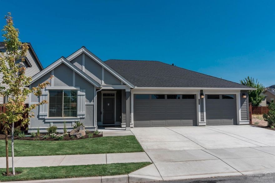 Located in NE Prineville lies this beautiful new, 2,092 sq.ft. single level home by award-winning Pahlisch Homes. With quartz countertops in the kitchen & baths, under-mount sinks, laminate wood flooring & a gas fireplace, it is evident that quality finishes are used throughout. This home features 3 beds, 2 baths, coffered ceilings & a 3 car garage. Floor Plan: Chase-3-C-2092-1. See for yourself why Pahlisch has won 150+ quality & value awards: Model Open Fri-Sun 12-3pm.