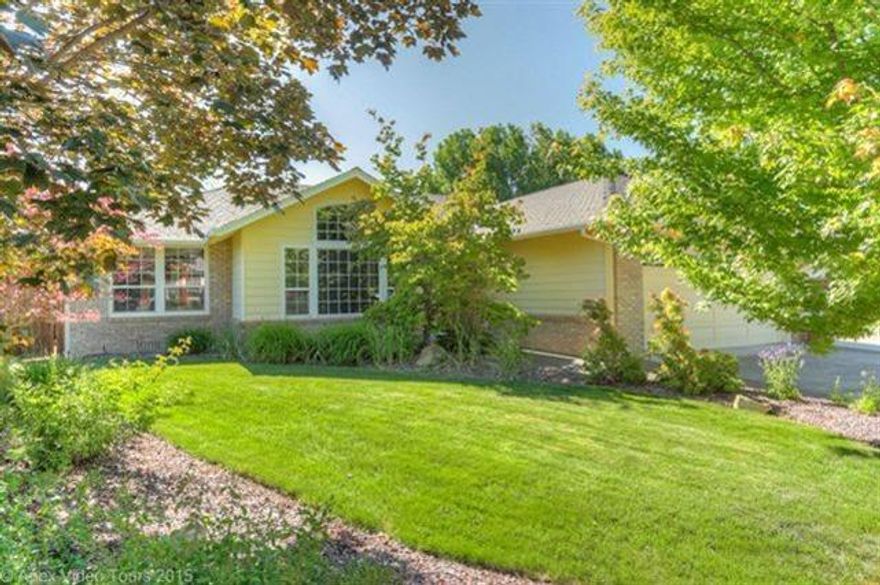 Look for a bright future in this home. This 3 bedroom, 2 bath, 1898 square foot home, features hardwood entry to formal living and dining rooms, family room with gas fireplace, beautifully updated kitchen with good counter space and new Granicrete counter, stainless appliances, range/oven, over the range microwave, dishwasher, double stainless sink, eating nook with wine refrigerator, vaulted ceilings, skylight, nice master suite with cultured marble double sinks, jetted tub, separate tile surround shower, 2 car garage with attic stair storage, approx. 37.5 x 13.9 RV parking, beautifully matured landscaped yards, patio, arbor, garden area, & storage shed. Don't hesitate and buy NOW!