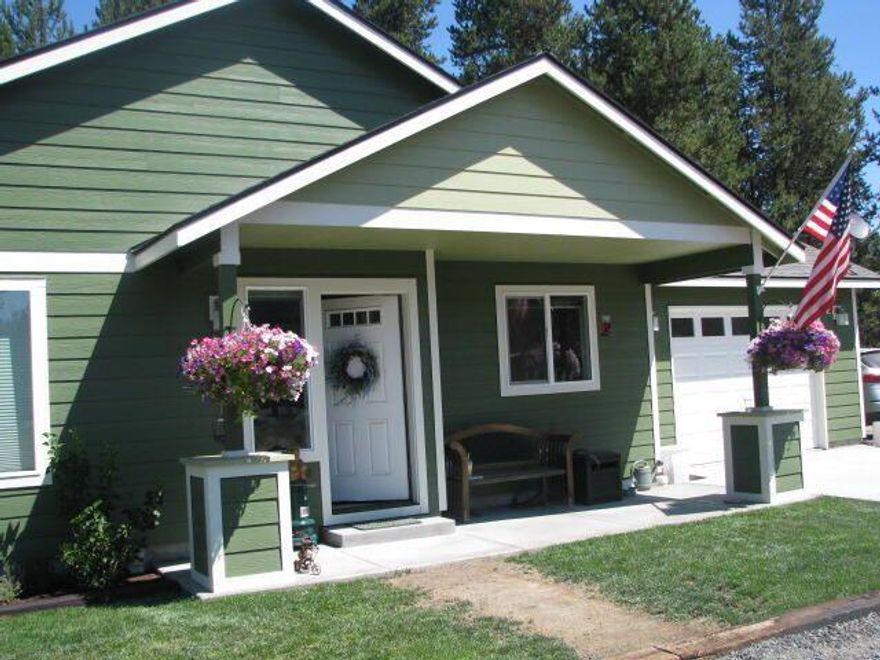 Cute, comfy and cozy! This stick built home has an open floor plan makes home feel larger than square footage suggests. New HI-Line home in 2020 with many upgrades including granite counters, vinyl plank flooring, etc. Fully fenced with circular drive, providing easy access for RV's and boats. Large 1030' sq. ft. shop. Large pile of split firewood and stack of dried logs and log splitter included. New well and ATT septic in 2020. This property consists of two .58 separate tax lots. Buyer to do due diligence regarding splitting. Just minutes to shopping, medical facilities, restaurants and about 30 miles to Bend. Easy access to lakes, mountains and rivers to enjoy all of central Oregons recreational activities.